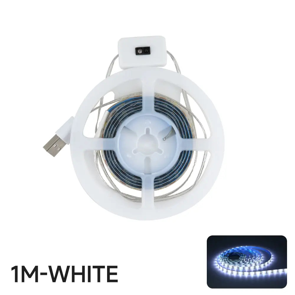 Tira de luces LED de neón con sensor táctil, 5 V, regulable por USB, cinta flexible de silicona para dormitorio, luz de fondo, decoración DIY