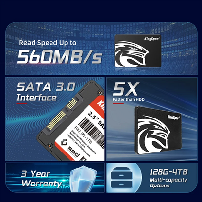 Disco duro SSD HDD 2,5 SSD 120 GB 240 GB 1 TB 512 GB 128 GB 256 GB HD SATA 4 TB Disco duro interno para computadora portátil KingSpec