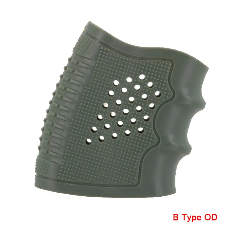 Tactical Rubber Grip Holster Suitable for Glock Rubber Sleeve Cover Most Glock Handgun Pouch Holder Hunting Pistol Gun