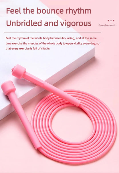 2.8M PVC Peed Skills Skipping Rope Adult Jump Weight Loss Children Sports Portable Fitness Gym Equipment Professional Men Women