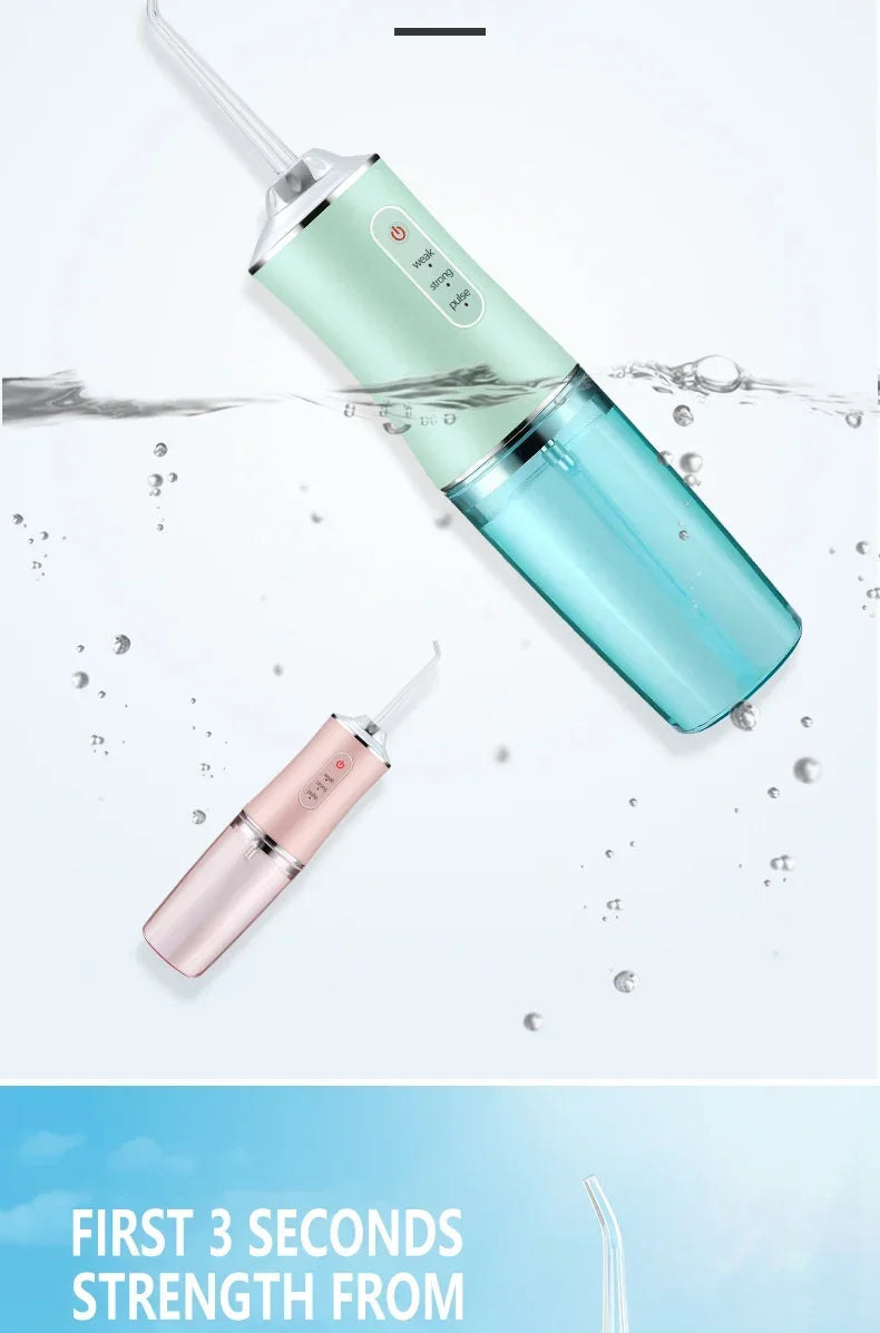 Xiaomi MIJIA Smart Electric Oral Irrigator Water Flosser USB Charging 4 Jets 3 Modes Water Jet Irrigator Dental Teeth Cleaner