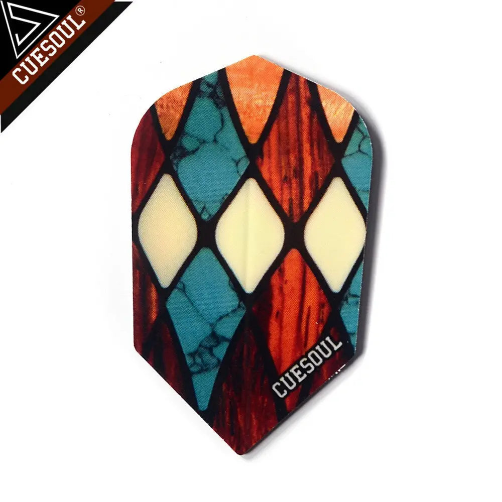 CUESOUL 9pcs Dart Flights Dart Tails Wings