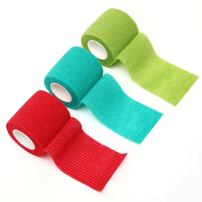 18 Colors Colorful Athletic Wrap Tape Self Adhesive Elastic Bandage Elastoplast Sports Protector Knee Finger Ankle Palm Shoulder