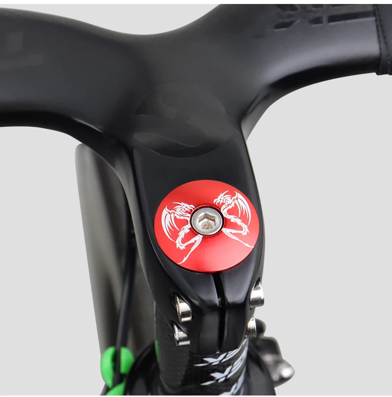 MUQZI Mountain Bike Headset Cover Aluminum Alloy Ultra-ligh  Bowl Cover Road Bike Fixed Gear Folding Parts Headset top Cap