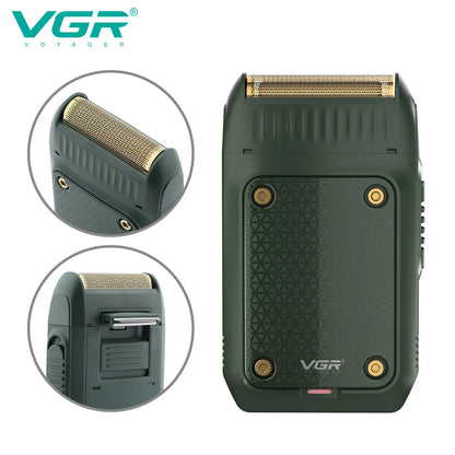 VGR 353 Single-blade Pro Electric Rechargeable Foil shaver for men Portable razor