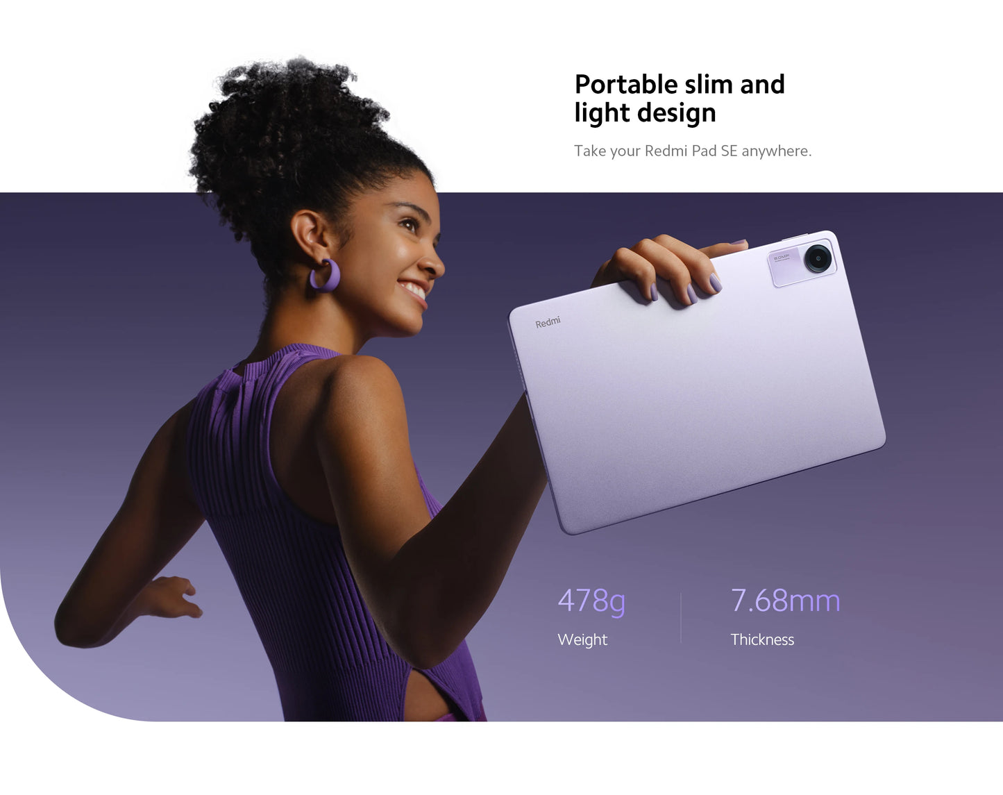 Versión global Xiaomi Redmi Pad SE Tablet 11 pulgadas Pantalla FHD 90Hz Plataforma móvil Snapdragon 680 Batería de 8000 mAh Mi Pad