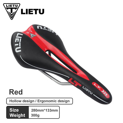 LIETU Bicycle Saddle MTB Road Bike Cycling Silicone Skid-proof Saddle Seat Silica Gel Cushion Seat Leather Front Seat Mat