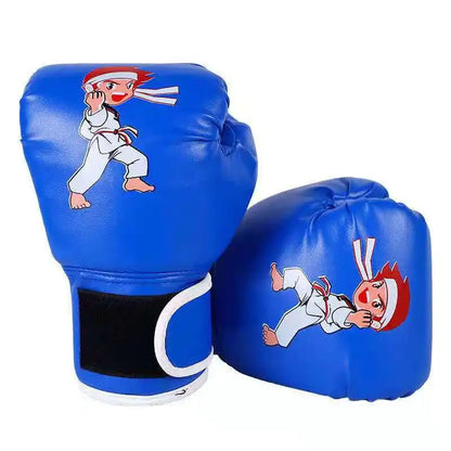 Guante de boxeo para niños Guante protector de kickboxing para niños Entrenamiento de boxeo para niños Sanda Suministros deportivos Guantes de boxeo para niños