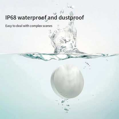 Sensor de inmersión de agua Zigbee Sensor de fugas Smart Life Aplicación de alarma de conexión de agua Detector de fugas de agua Tuya