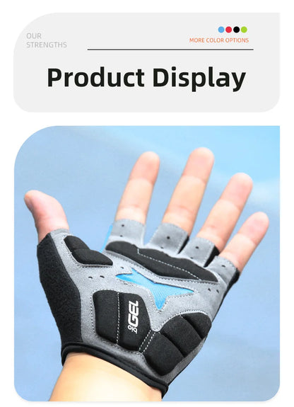 Giyo Breaking Wind Cycling Half Finger Gloves Anti-slip Bicycle Mittens Racing Road Bike Glove MTB Biciclet Guantes Ciclismo