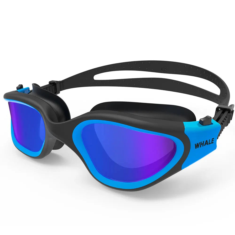 Gafas de natación profesionales antivaho para adultos, con protección UV, para hombres y mujeres, de silicona, ajustables e impermeables, para nadar en la piscina