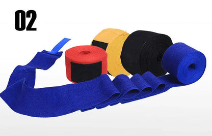 2 Elastic Boxing Bandages 1.5/2/3/5M Cotton Sports Belt Sanda Kickboxing MMA Hand Gloves Boxing Sports Bandages