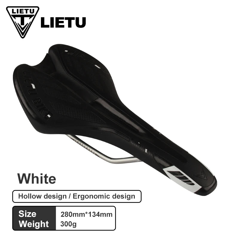 LIETU Bicycle Saddle MTB Road Bike Cycling Silicone Skid-proof Saddle Seat Silica Gel Cushion Seat Leather Front Seat Mat