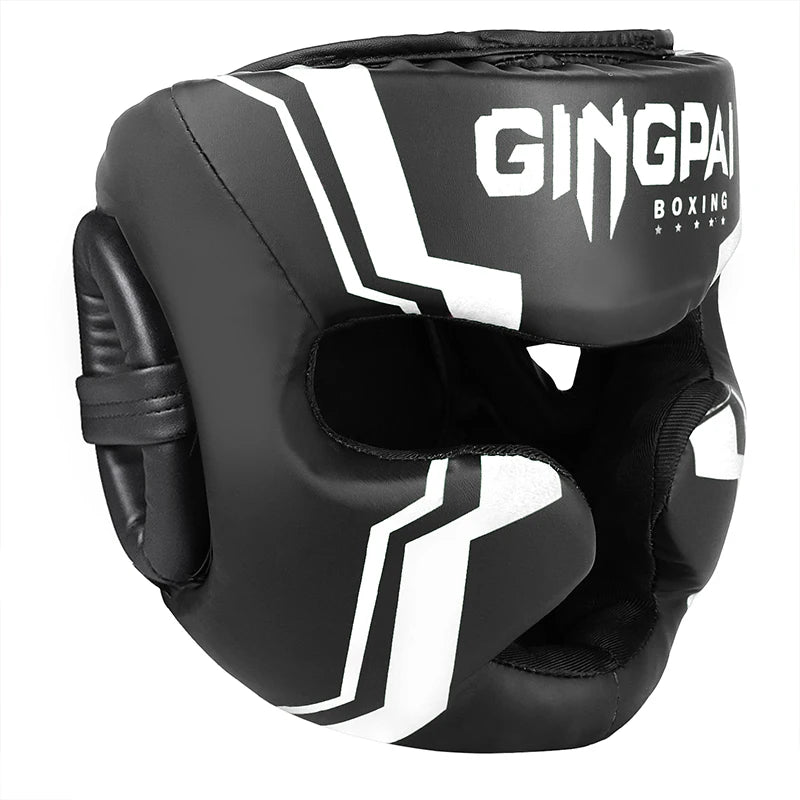 Promoción de cascos de seguridad para boxeo, MMA, protectores para la cabeza, cascos de entrenamiento para adultos y niños, cascos de cobertura completa para kickboxing y muay thai