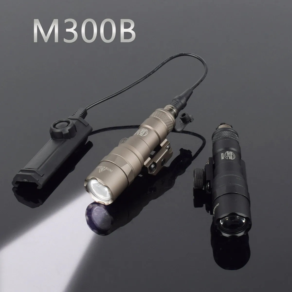 Tactical Surefire M300 M300A MINI Scout Light Rifle Hunting LED Flashlight Airsoft Weapon Gun Light Lanterna Torch AR15 HK416