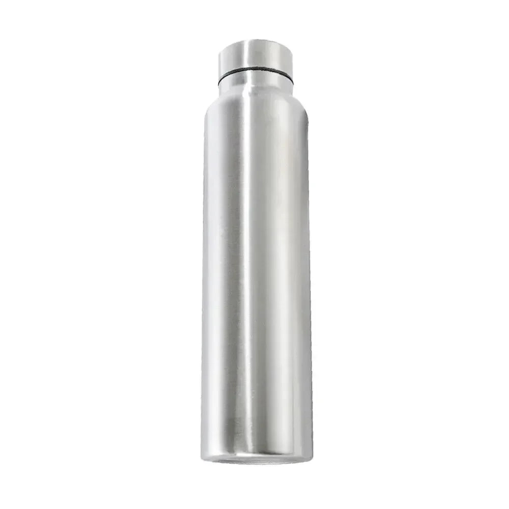 High Quality 1000ml Stainless Steel Sport Water Bottle Single-layer Rugged Water Cup Metal Flask Drinkware Camping Sports Gym