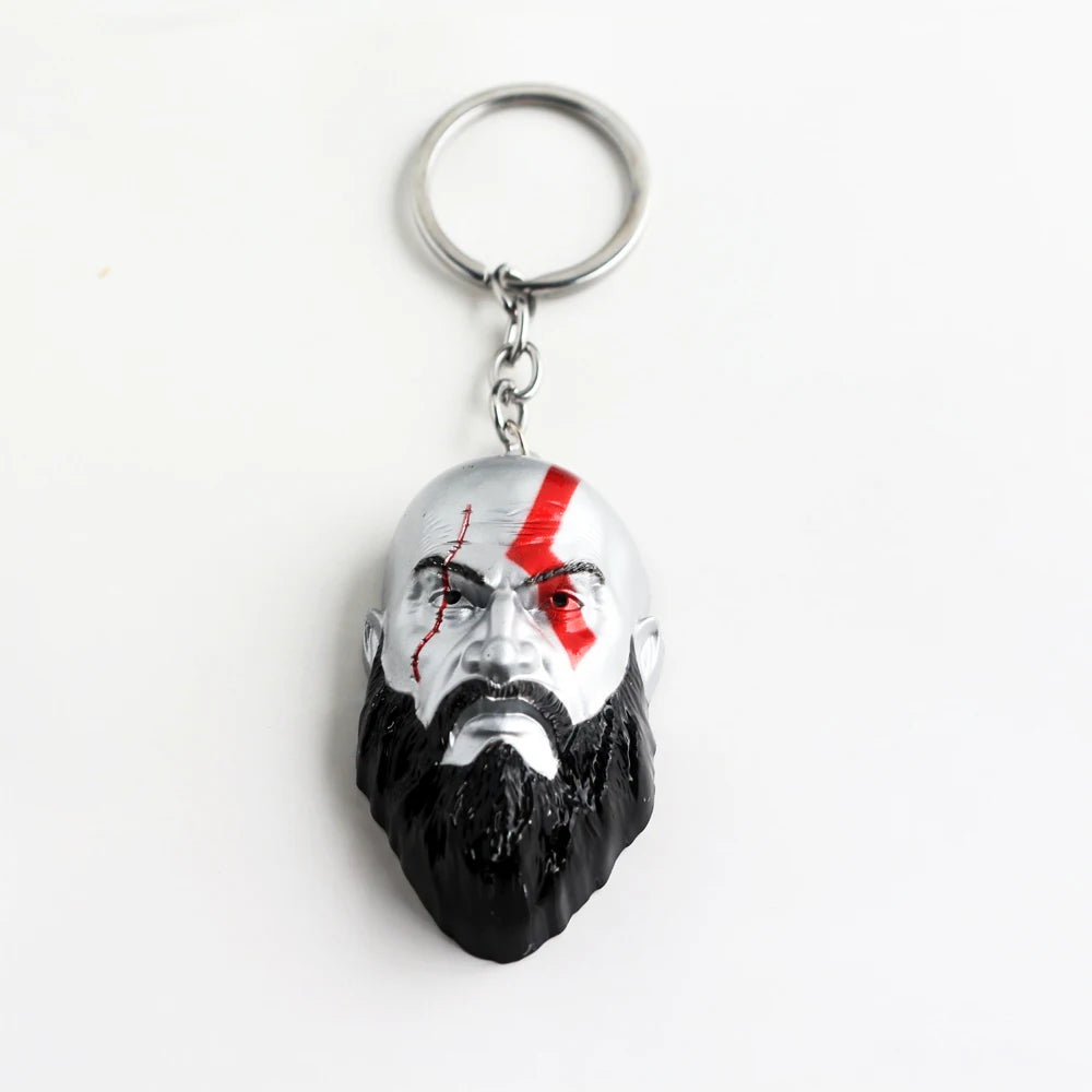 New God of War 4 Kratos Sword Keychain Pendant Keyring Jewelry Men And Women Car key chain Accessories