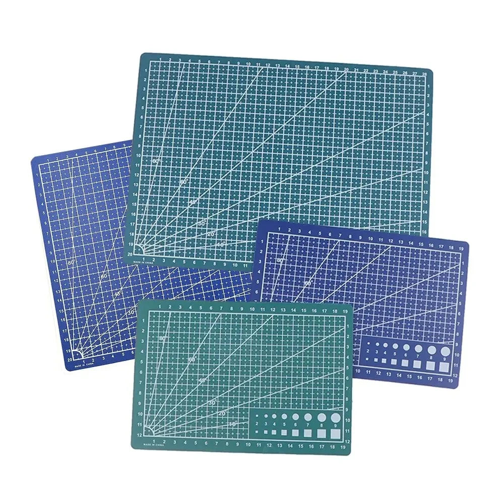 PP Cutting Mat Workbench Patchwork Cut Pad Sewing Manual DIY Knife Engraving Leather Cutter Board Single Side Underlay