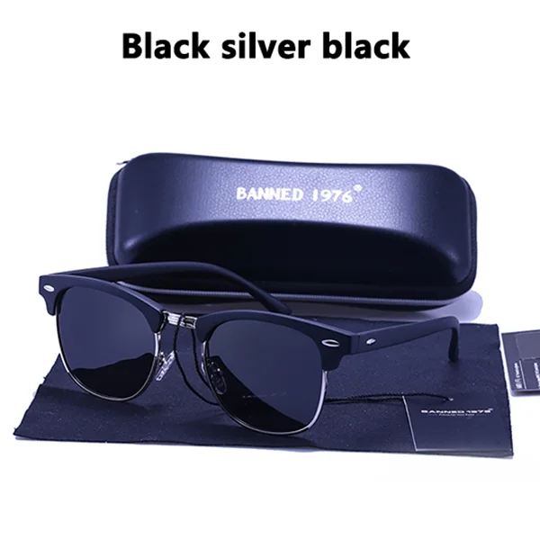 UV400 HD Polarized Men Women Sunglasses Classic Fashion Retro Brand Sun Glasses Coating Drive Shades Gafas De Sol Masculino