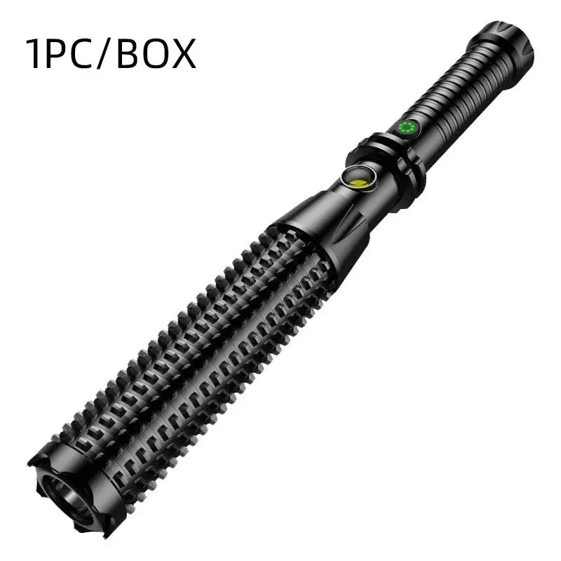 Wolf Tooth Lamp Rod Strong Light Charging Outdoor Super Bright Multi Functional Vehicle Retractable Self Defense Window Patrol