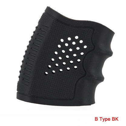 Tactical Rubber Grip Holster Suitable for Glock Rubber Sleeve Cover Most Glock Handgun Pouch Holder Hunting Pistol Gun