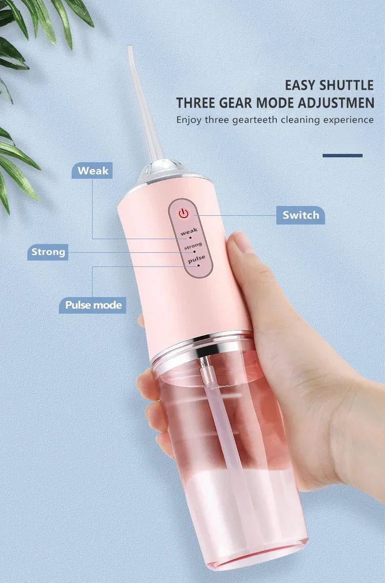 Xiaomi MIJIA Smart Electric Oral Irrigator Water Flosser USB Charging 4 Jets 3 Modes Water Jet Irrigator Dental Teeth Cleaner