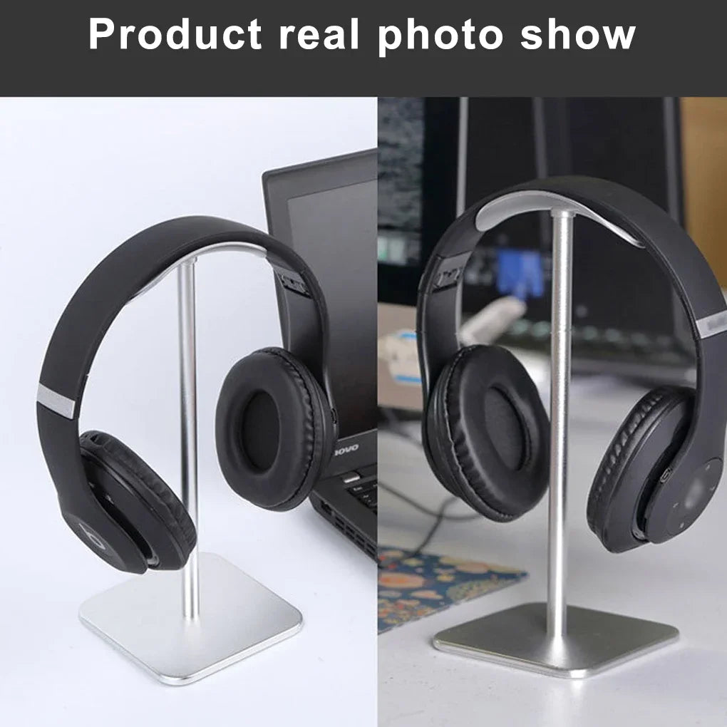 Soporte para auriculares inalámbricos de aleación de aluminio, para montar en la cabeza, para Apple Airpods Max, Razer y Sony