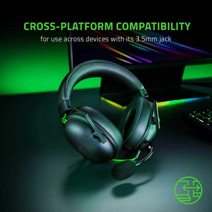 2023 Razer BlackShark V2 X Headphone Wired Gaming Headset: 7.1 Surround Sound- Game For PS4,PS5, Nintendo Switch, Xbox