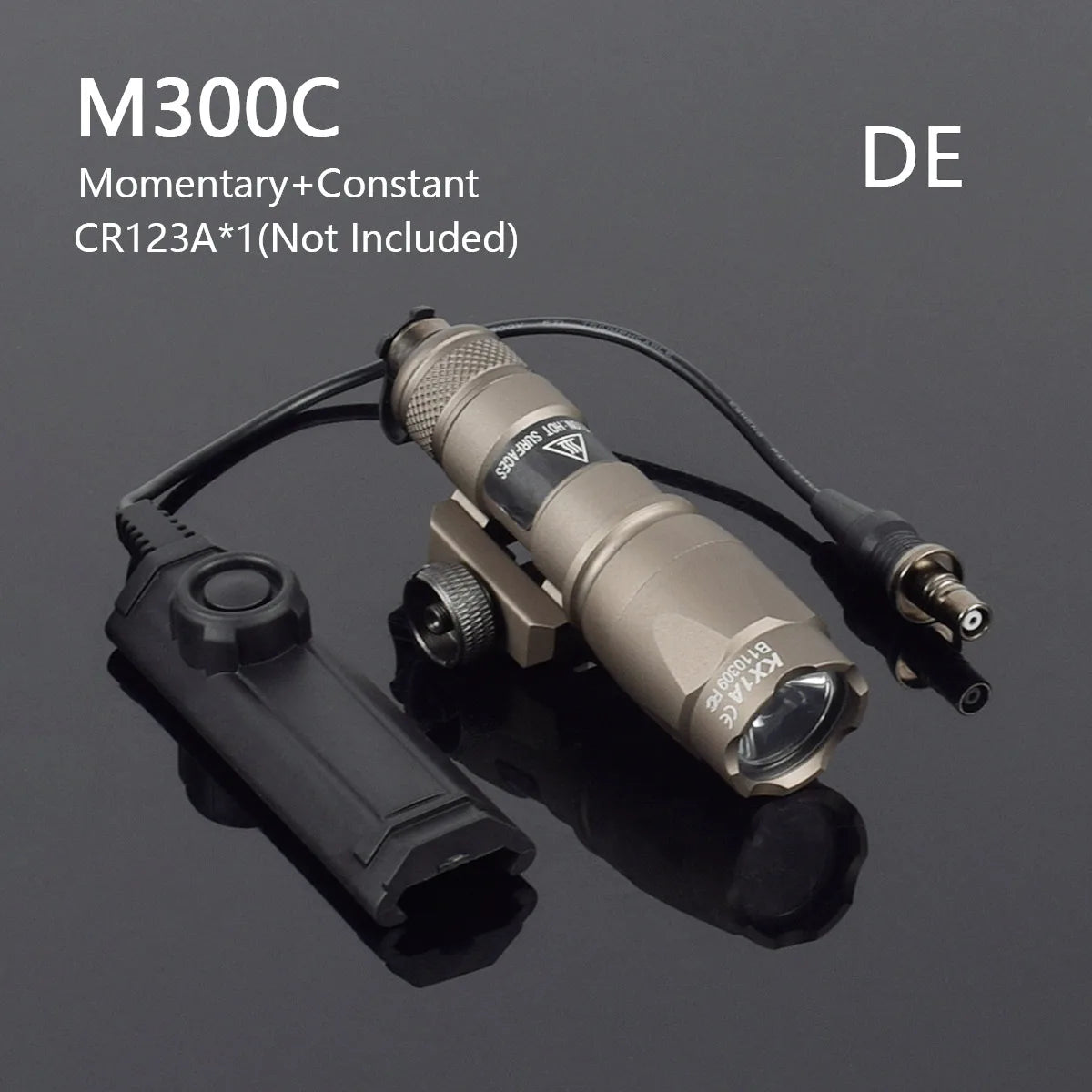 Tactical Surefire M300 M300A MINI Scout Light Rifle Hunting LED Flashlight Airsoft Weapon Gun Light Lanterna Torch AR15 HK416