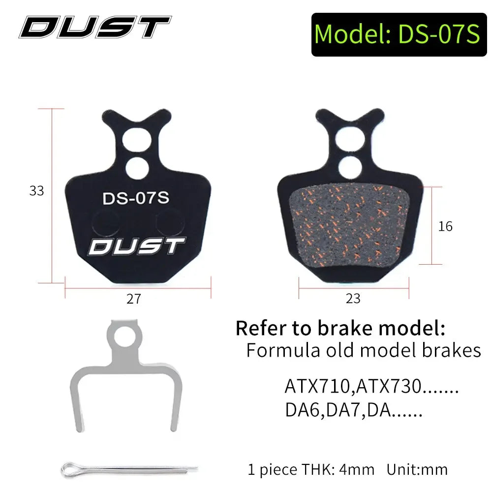 Bicycle Disc Brake Pad Bike Hydraulic Disc Brake Pads Semi-Metallic Cycling Brake Pads for BB5 BB7