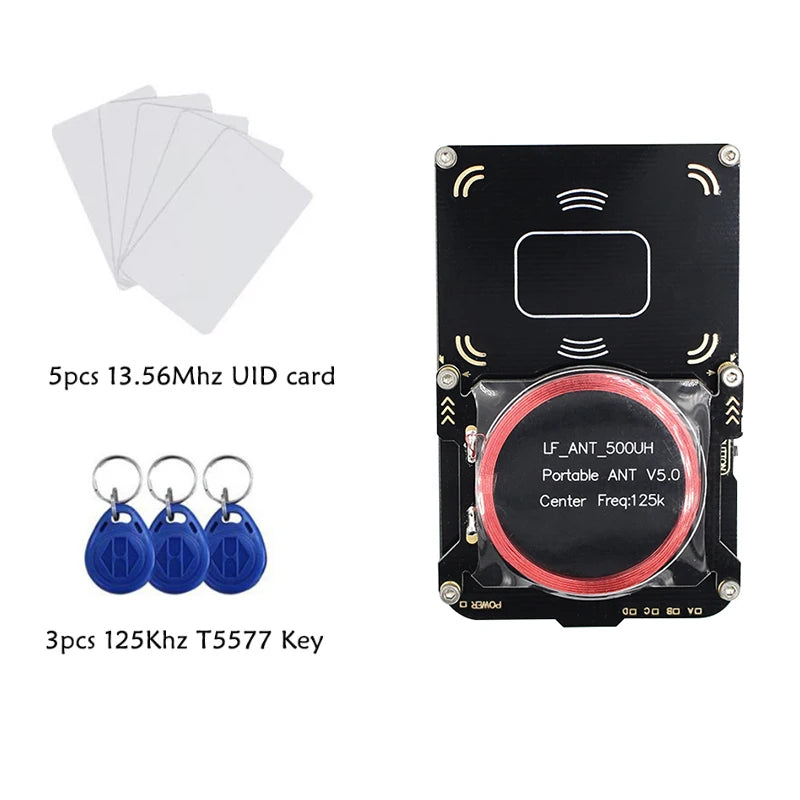 NEW Proxmark3 512M RFID Card Reader IC/ID Key Writer NFC 5.0 Smart Chip Copier Programmer Kit UID S50 Decoding Duplicator