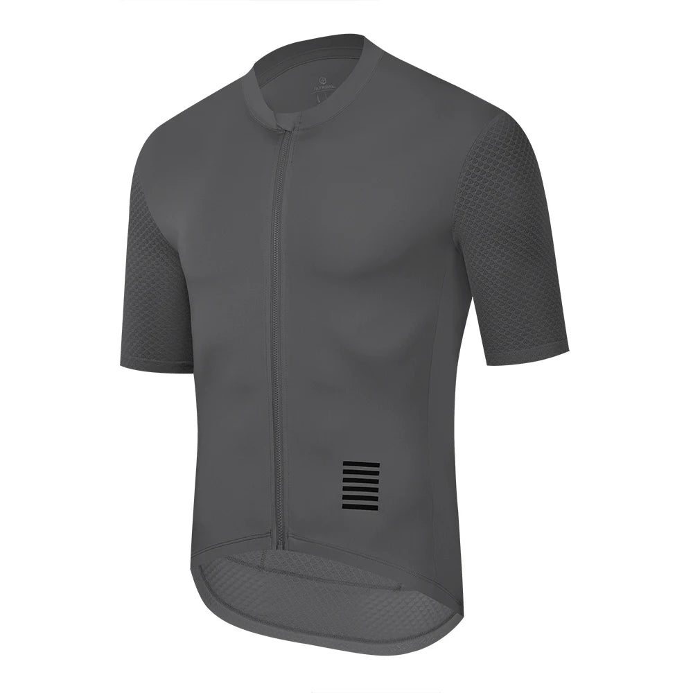 YKYWBIKE - Maillot de ciclismo para hombre, camiseta de ciclismo de montaña, camiseta de ciclismo de descenso, ropa de ciclismo de manga corta de equipo profesional de alta calidad