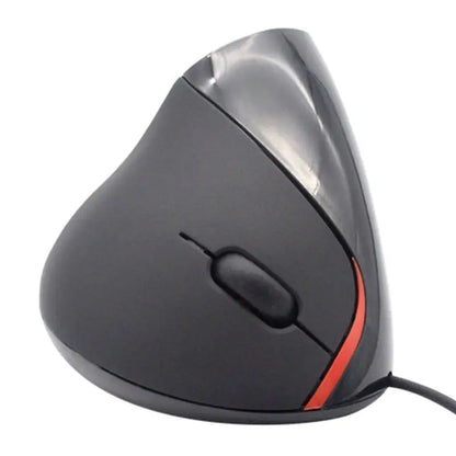 Wired Right Hand Vertical Mouse Ergonomic Gaming Mouse 1600DPI USB Optical Wrist Healthy Mouse for PC Computer Laptop