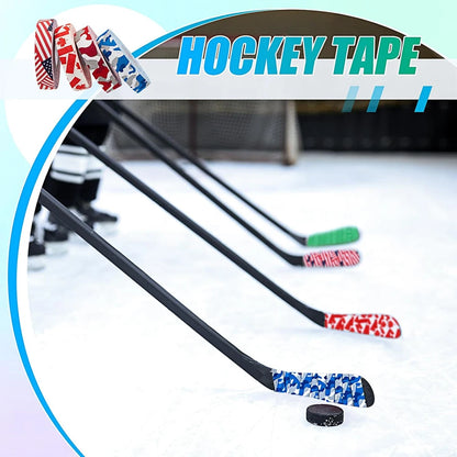 1 rollo de cinta de agarre para hockey sobre hielo, cinta de tela multiusos para agarre de lacrosse, béisbol, sóftbol, ​​raquetas, barras de dominadas, antideslizante