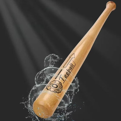 Bate de béisbol de madera maciza de 21 a 29 pulgadas, bate de béisbol profesional de madera dura para entrenamiento deportivo, defensa personal, defensa personal y del automóvil