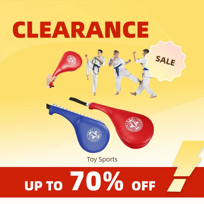 Clearance_Taekwondo Foot Target Durable Punch Rebound Foot Target Children Martial Arts Muay Thai Boxing Accessories Foot Kickbo