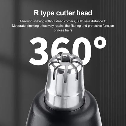 Xiaomi Electric Nose Ear Hair Trimmer Remover Fast Charging USB Type-C Charging Home LED Display Safety Face Cleaning Care Kit