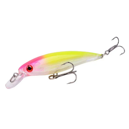 1PCS Laser Minnow Fishing Lure 11CM 13G pesca hooks fish wobbler tackle crankbait artificial japan hard bait swimbait