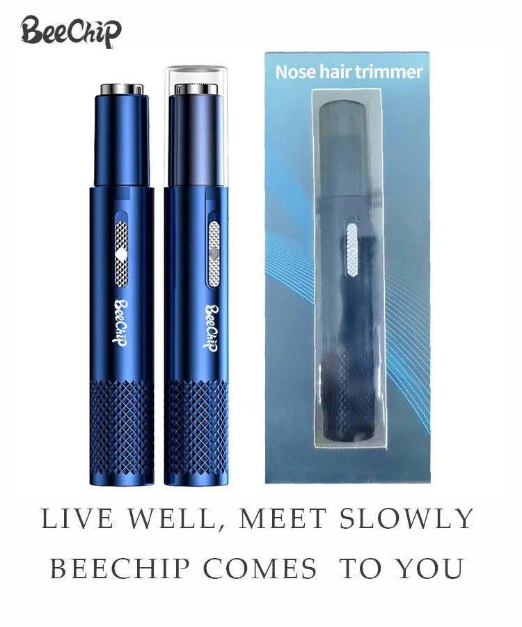 Nose Hair Trimmer USB Rechargeable Trimmer For Nose AndEar Hair Metal Shaver Electric Shaver Trim Nose Hair For Women And Men