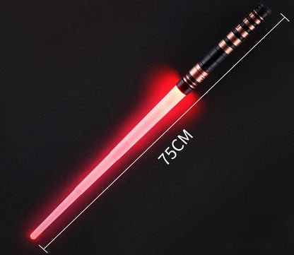 REikirc 75cm RGB  Lightsaber 2 in 1 7 colors Light Saber for 3+ Kids Laser Sword Toy Party Glow Swords