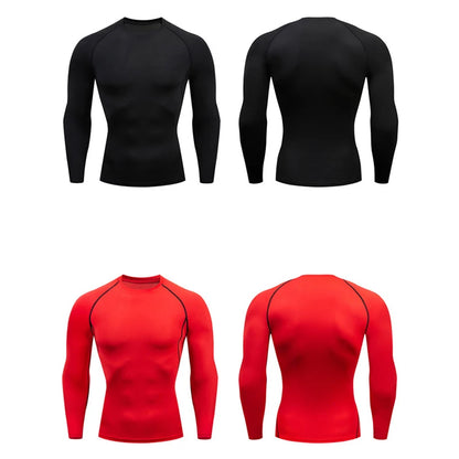 Dry Fit Men'S High Quality MMA Fitness Gym Sports T-Shirt Jogging Running Shirt Compression Breathable Rashguard Comprehensive