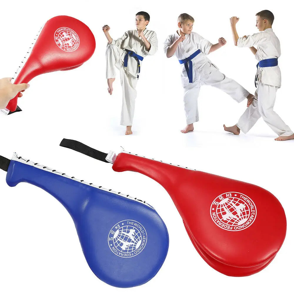 Clearance_Taekwondo Foot Target Durable Punch Rebound Foot Target Children Martial Arts Muay Thai Boxing Accessories Foot Kickbo