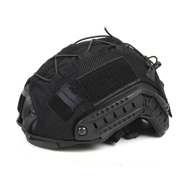 1 funda para casco FAST para casco Fast MH PJ BJ, funda para casco de paintball Airsoft, accesorios, red para ciclismo