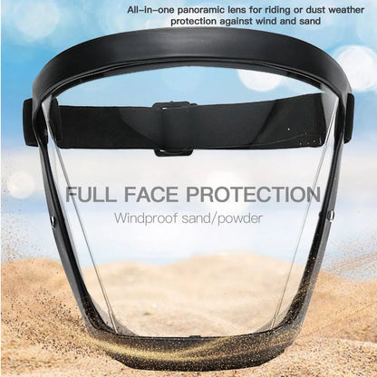 Highdefinition Protective Goggles Transparent Riding Goggles Antispray Antidust Antifog And Antiwind Mask