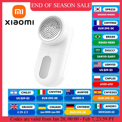 XIAOMI MIJIA Lint Removers For Clothing Fluff Pellet Remover Pellet Machine Portable Lint Clothes Shaver Fuzz Remover