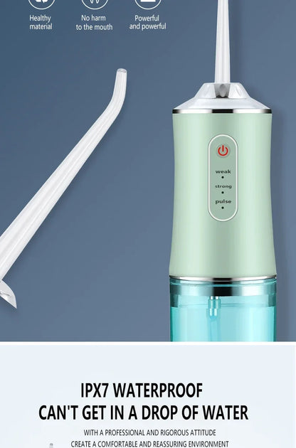 Xiaomi MIJIA Smart Electric Oral Irrigator Water Flosser USB Charging 4 Jets 3 Modes Water Jet Irrigator Dental Teeth Cleaner