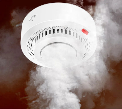 Alarma de humo WiFi Tuya Detector de humo de protección contra incendios Casa de humo Alarma contra incendios combinada Sistema de seguridad para el hogar Bomberos