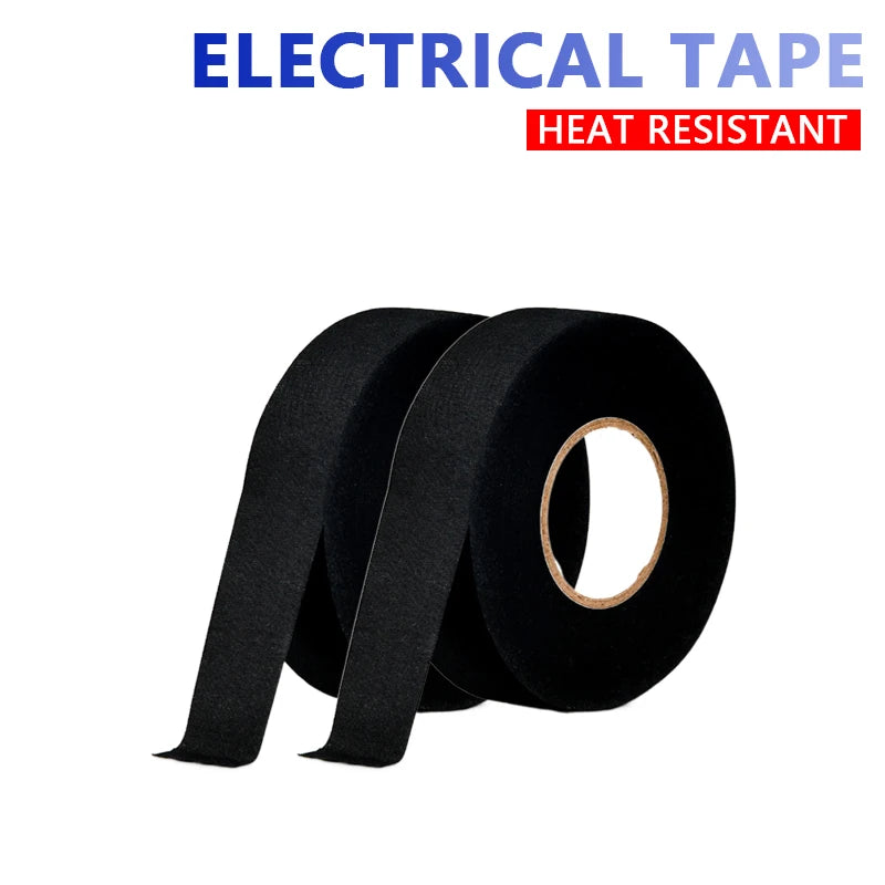 Electrical Tape Heat Resistant Harness Tape Insulation Automotive Fabric Cloth Tape Waterproof Noise Resistance Adhesives Tape