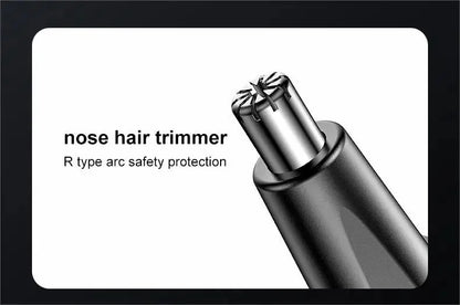 Nose Hair Trimmer USB Rechargeable Trimmer For Nose AndEar Hair Metal Shaver Electric Shaver Trim Nose Hair For Women And Men