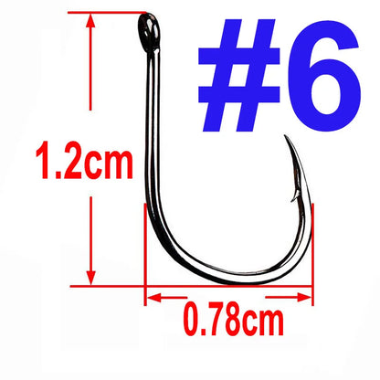 100/50/25 pcs Iseama Carp Fishing Hook Offset Circle Hook Single Fly Fishing Jig Hook Barbed sea Fishhook Tackle Accessories